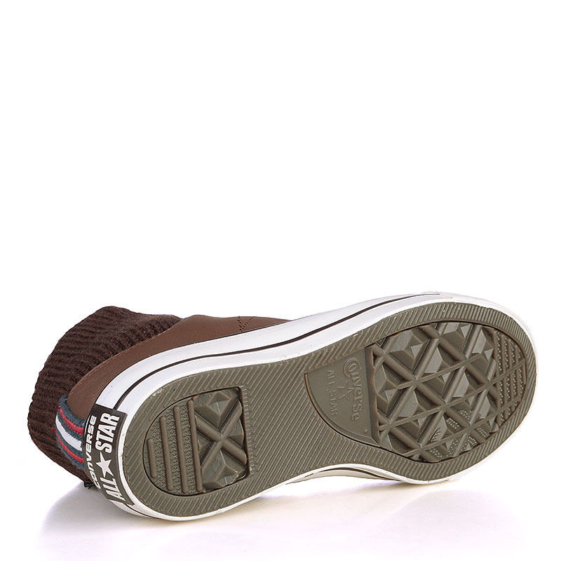 мужские коричневые кроссовки  Converse CTAS MA-1 Zip High 151991 - цена, описание, фото 4